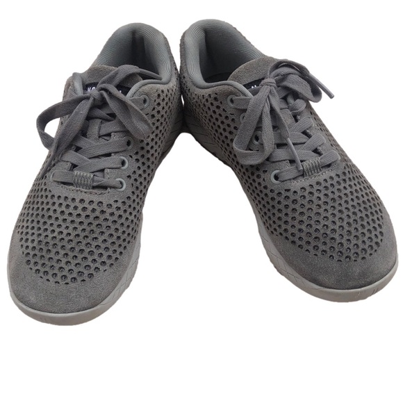 NOBULL Shoes - NOBULL Gray Suede Women's Lace Up Trainer Sneaker Shoes